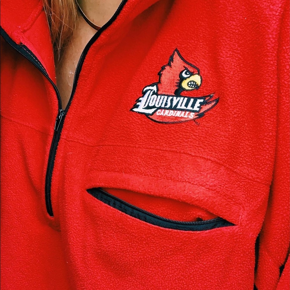 Louisville cardinals Crewneck